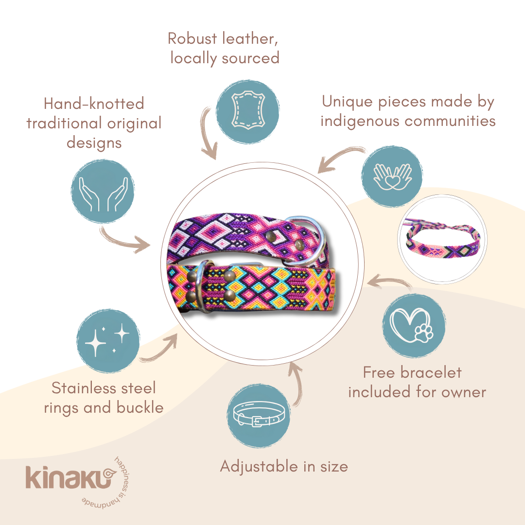 Kinakú Dog Collar Cozumel - Image 8